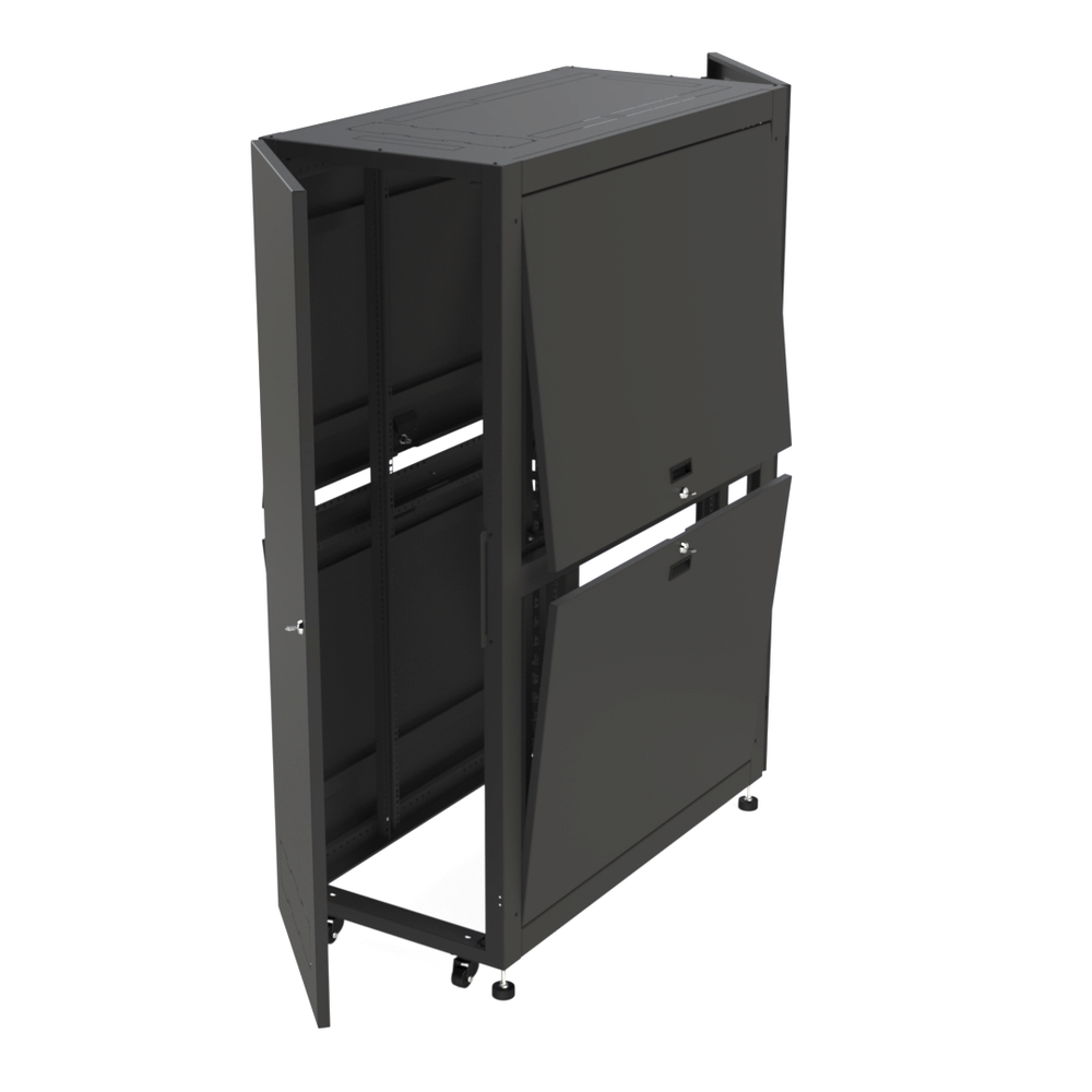 Gabinete Profesional para Telecomunicaciones de 37UR, 600 mm de Ancho x 1200 mm de Profundidad.