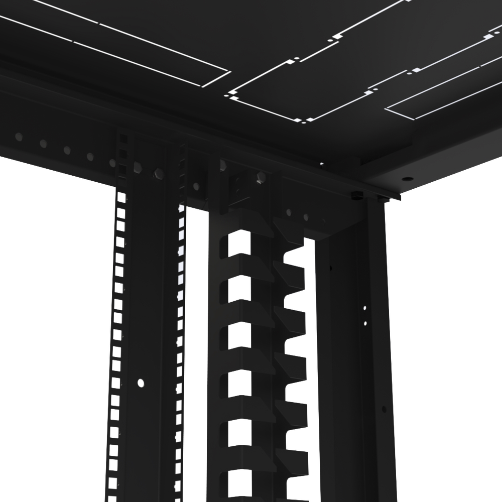 Gabinete Profesional para Telecomunicaciones de 37UR, 600 mm de Ancho x 1200 mm de Profundidad.