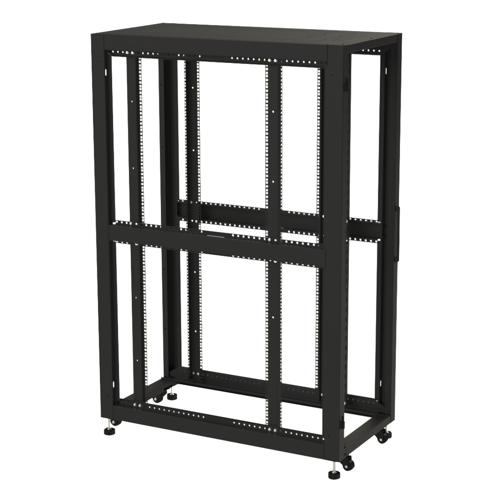 Gabinete Profesional para Telecomunicaciones de 37UR, 600 mm de Ancho x 1200 mm de Profundidad.