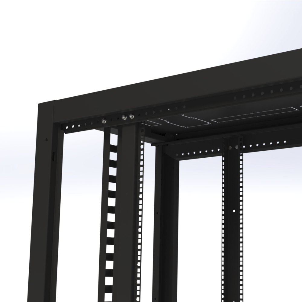 Gabinete Profesional para Telecomunicaciones de 37UR, 600 mm de Ancho x 1200 mm de Profundidad.