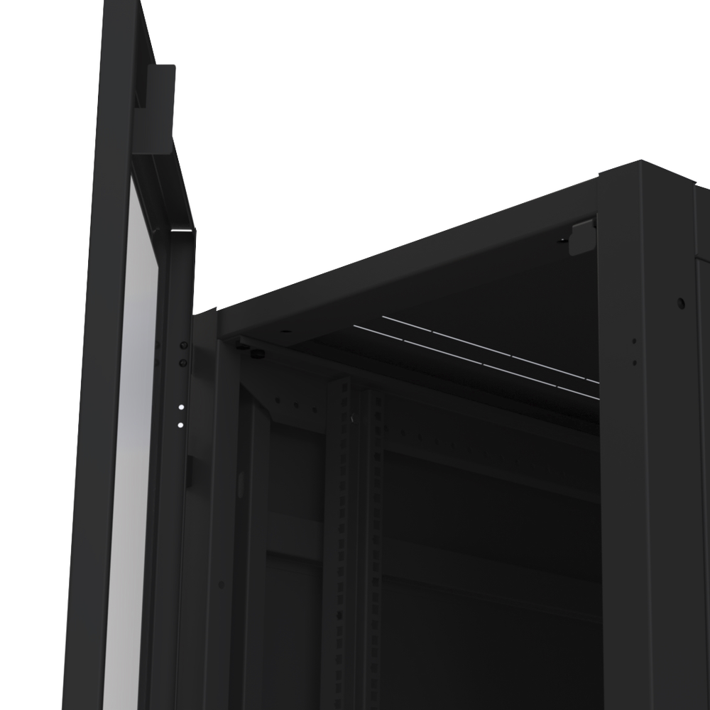 Gabinete Profesional para Telecomunicaciones de 37UR, 600 mm de Ancho x 1200 mm de Profundidad.