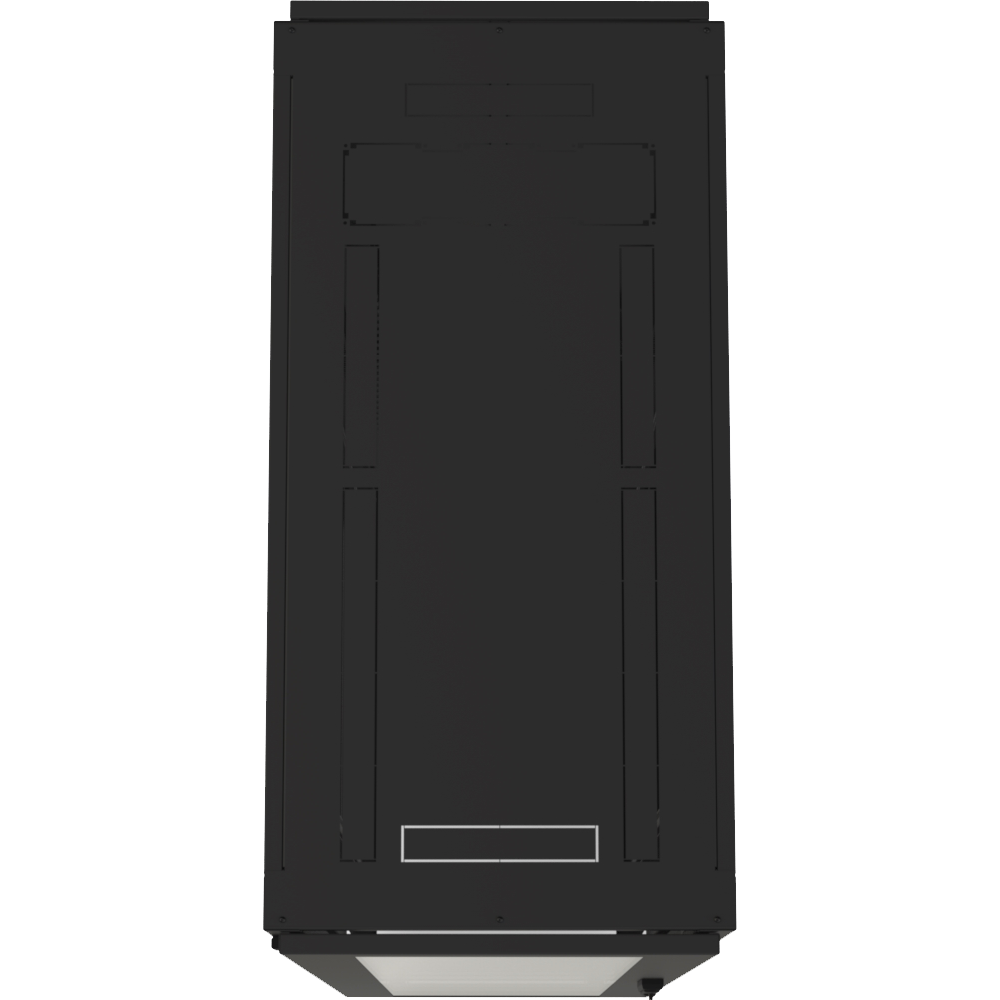 Gabinete para Telecomunicaciones Rack Estándar de 19", 42UR, 600 mm Ancho x 1200 mm Profundidad. Fabricado en Acero.