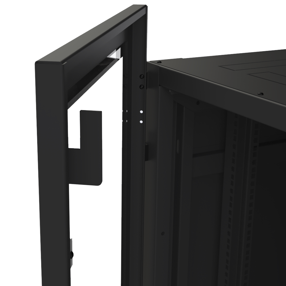 Gabinete para Telecomunicaciones Rack Estándar de 19", 42UR, 600 mm Ancho x 1200 mm Profundidad. Fabricado en Acero.
