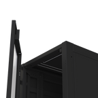 Gabinete para Telecomunicaciones Rack Estándar de 19", 42UR, 600 mm Ancho x 1200 mm Profundidad. Fabricado en Acero.