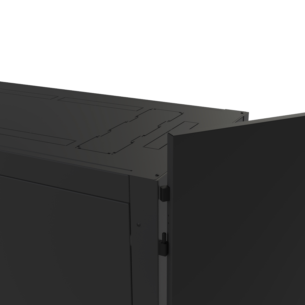 Gabinete para Telecomunicaciones Rack Estándar de 19", 42UR, 600 mm Ancho x 1200 mm Profundidad. Fabricado en Acero.
