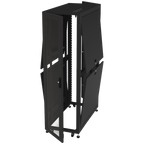 Gabinete para Telecomunicaciones Rack Estándar de 19", 42UR, 600 mm Ancho x 1200 mm Profundidad. Fabricado en Acero.