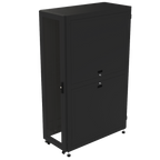 Gabinete para Telecomunicaciones Rack Estándar de 19", 42UR, 600 mm Ancho x 1200 mm Profundidad. Fabricado en Acero.