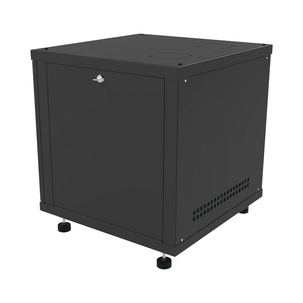 Gabinete Profesional para Telecomunicaciones de 12UR, 638 mm Profundidad.