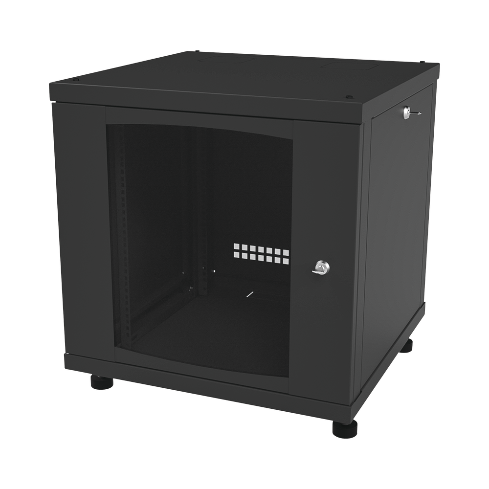 Gabinete Profesional para Telecomunicaciones de 12UR, 638 mm Profundidad.