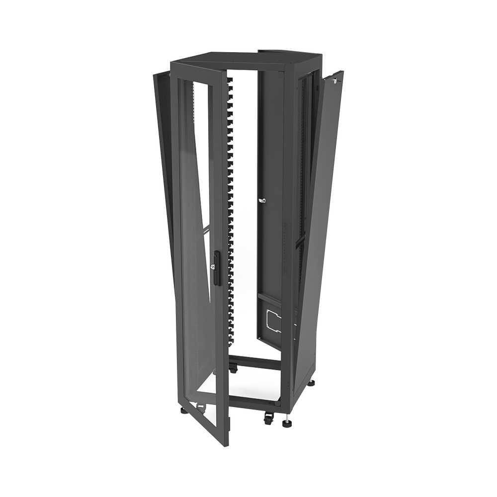 Gabinete Profesional para Telecomunicaciones de 37UR, 600 mm de Ancho x 600 mm Profundidad.
