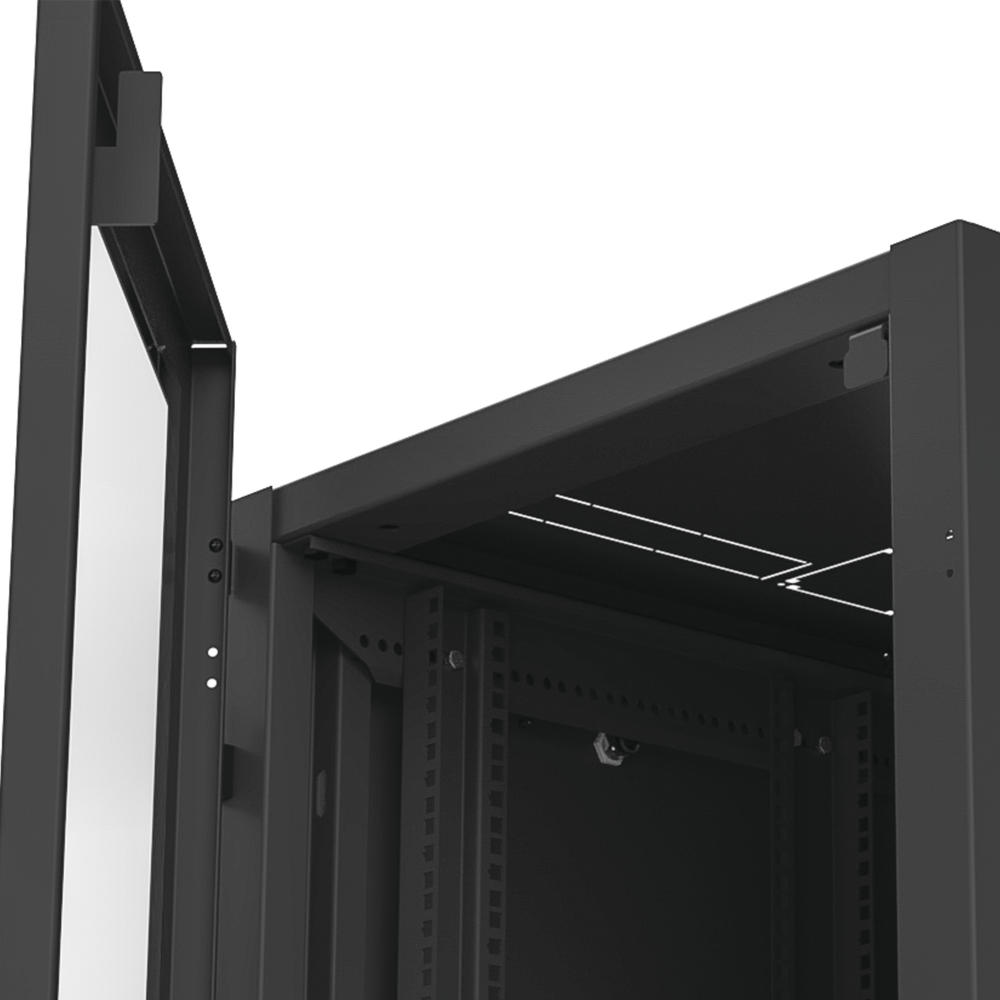 45U Professional Telecommunications Cabinet, 600 mm Wide x 600 mm Deep. Shipped assembled.