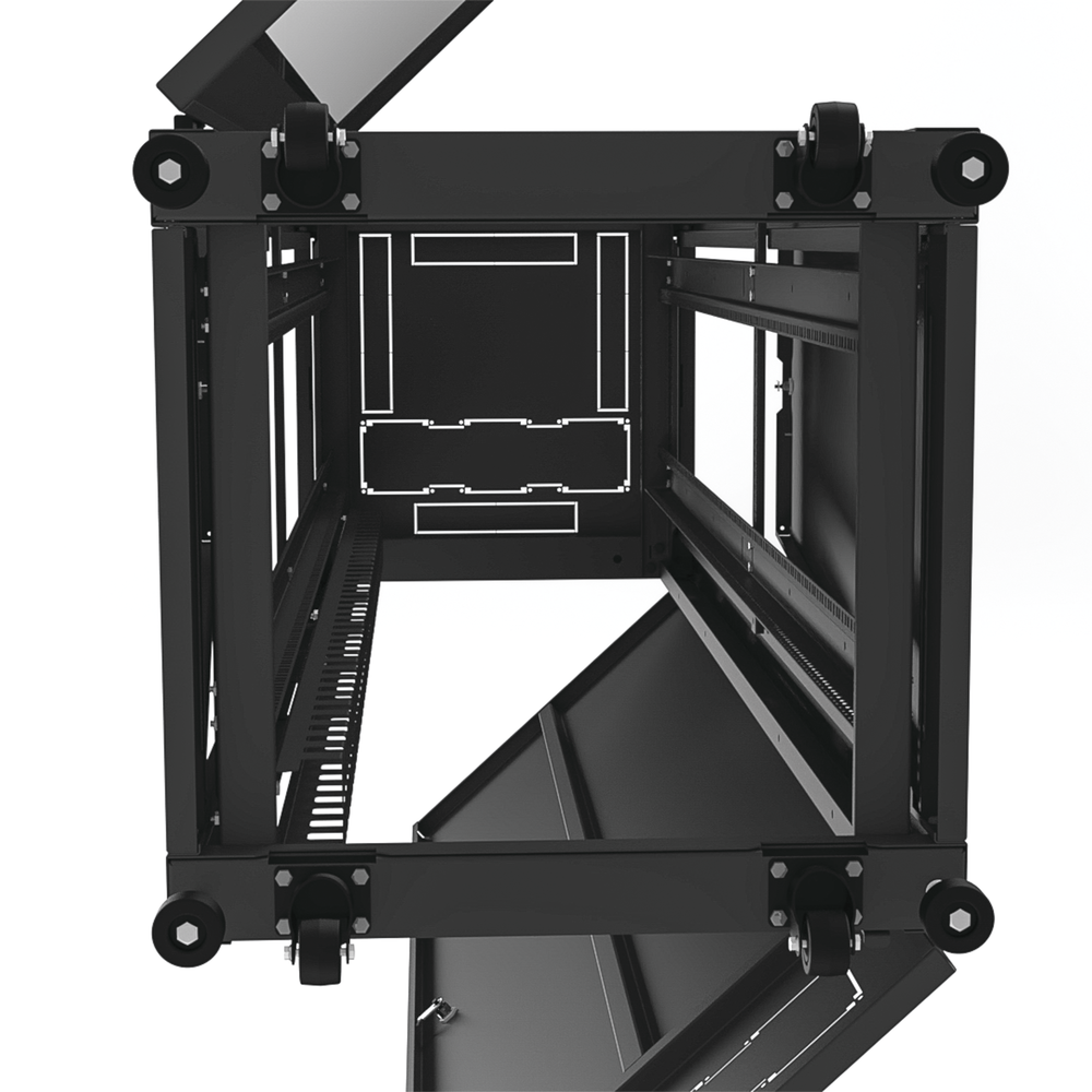 45U Professional Telecommunications Cabinet, 600 mm Wide x 600 mm Deep. Shipped assembled.