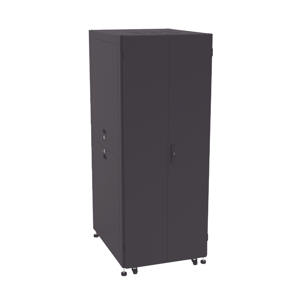 Gabinete Ancho para Telecomunicaciones de 45UR, 800 Ancho, 1000 mm Profundidad. Incluye Iluminación.