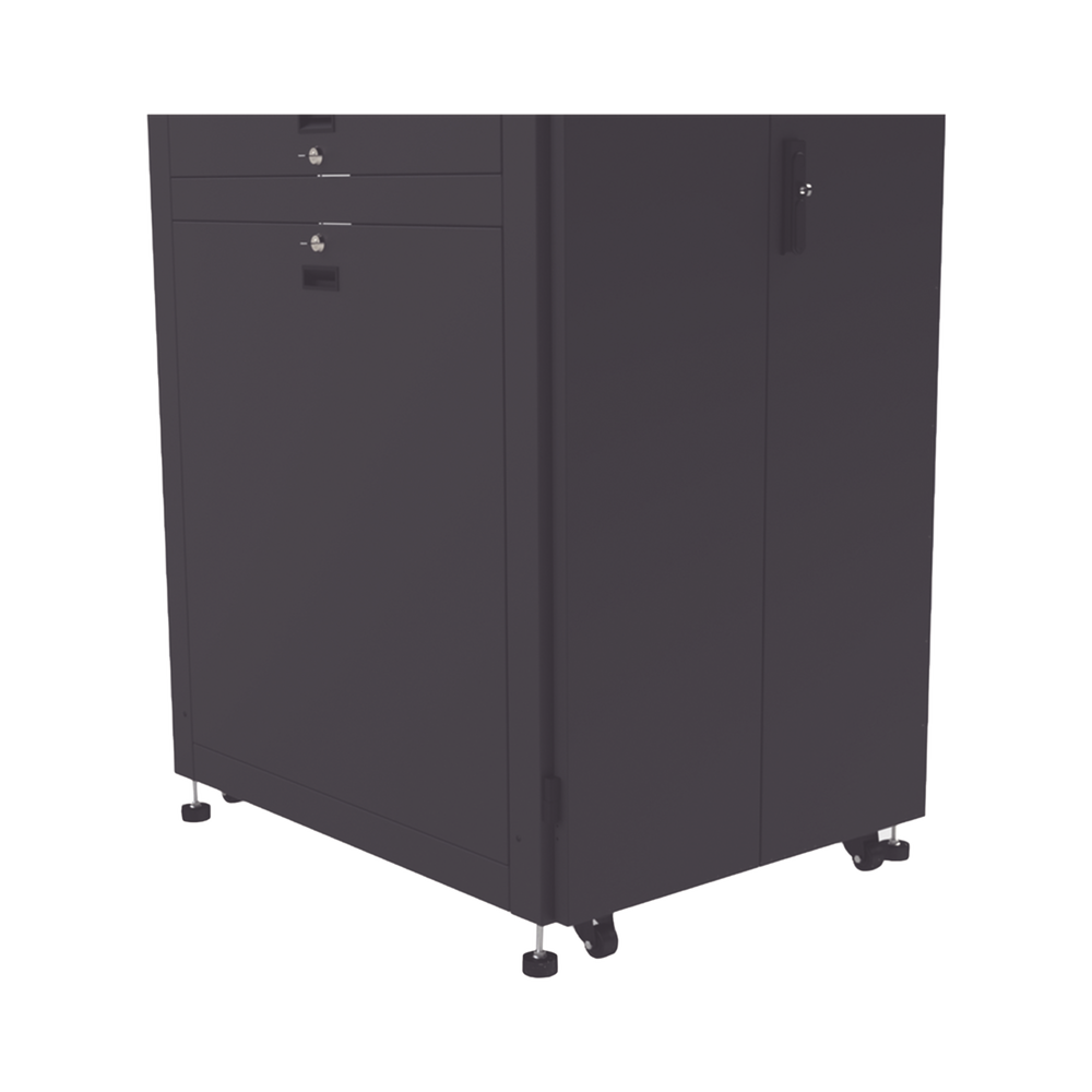 Gabinete Ancho para Telecomunicaciones de 45UR, 800 Ancho, 1000 mm Profundidad. Incluye Iluminación.