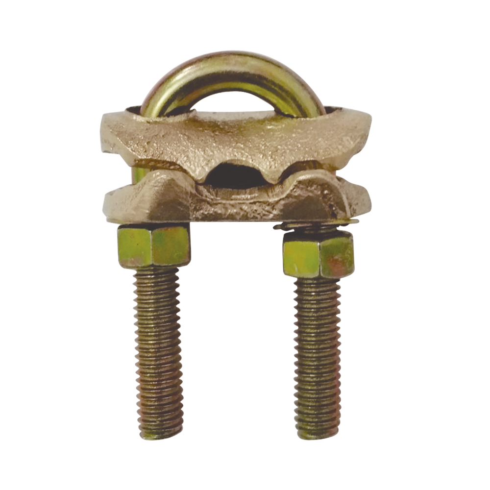 Conector Tipo Perro para Varilla 5/8" a Cable Calibre 4  a 2/0 AWG