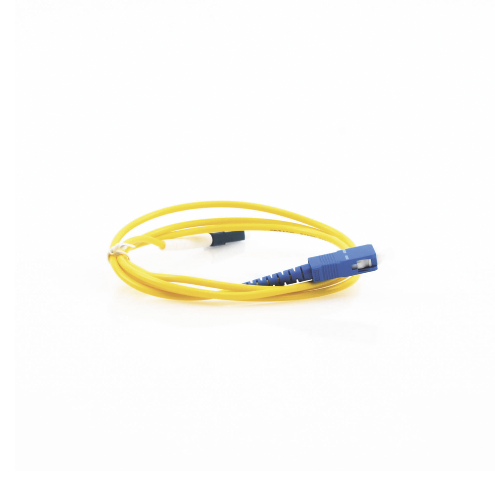 1 meter LC/SC Simplex Singlemode Fiber Optic Jumper