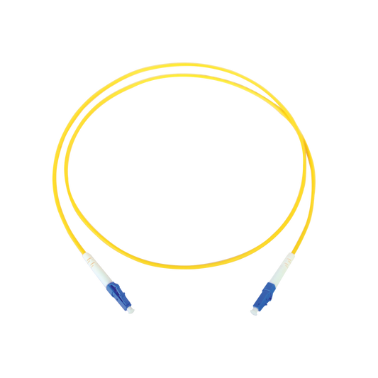 Jumper de Fibra Óptica Monomodo LC/LC Simplex de 1 metro