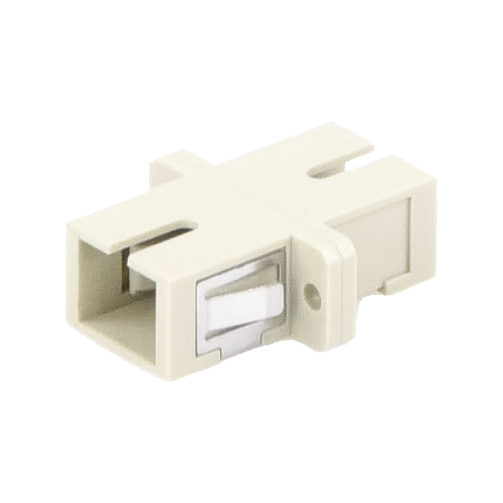 Simplex SC/PC to SC/PC fiber optic coupler module compatible with multimode fiber