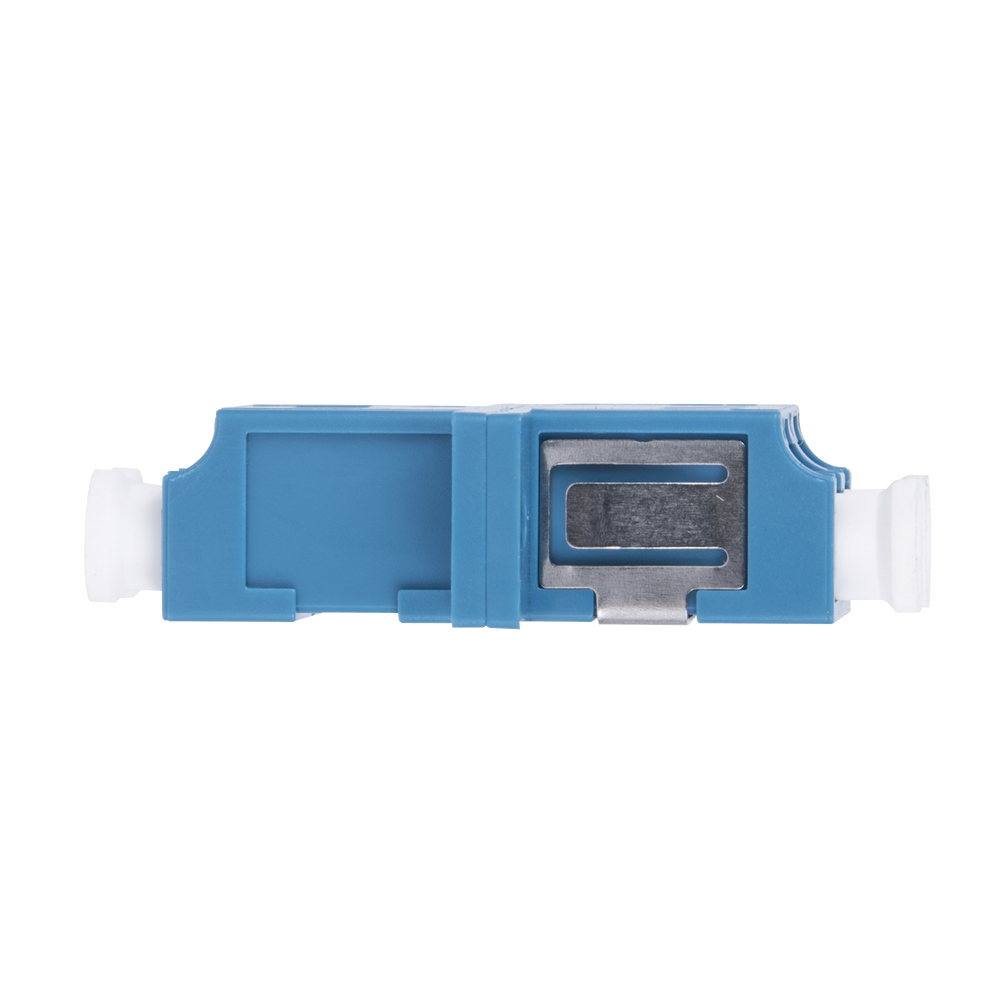 Duplex LC/UPC to LC/UPC fiber optic coupler module compatible with single-mode fiber
