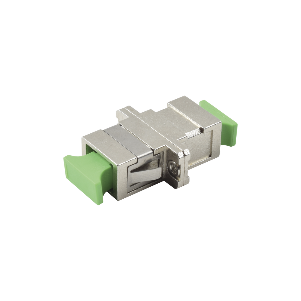 Módulo acoplador de fibra óptica simplex SC/APC a SC/APC compatible con fibra Monomodo