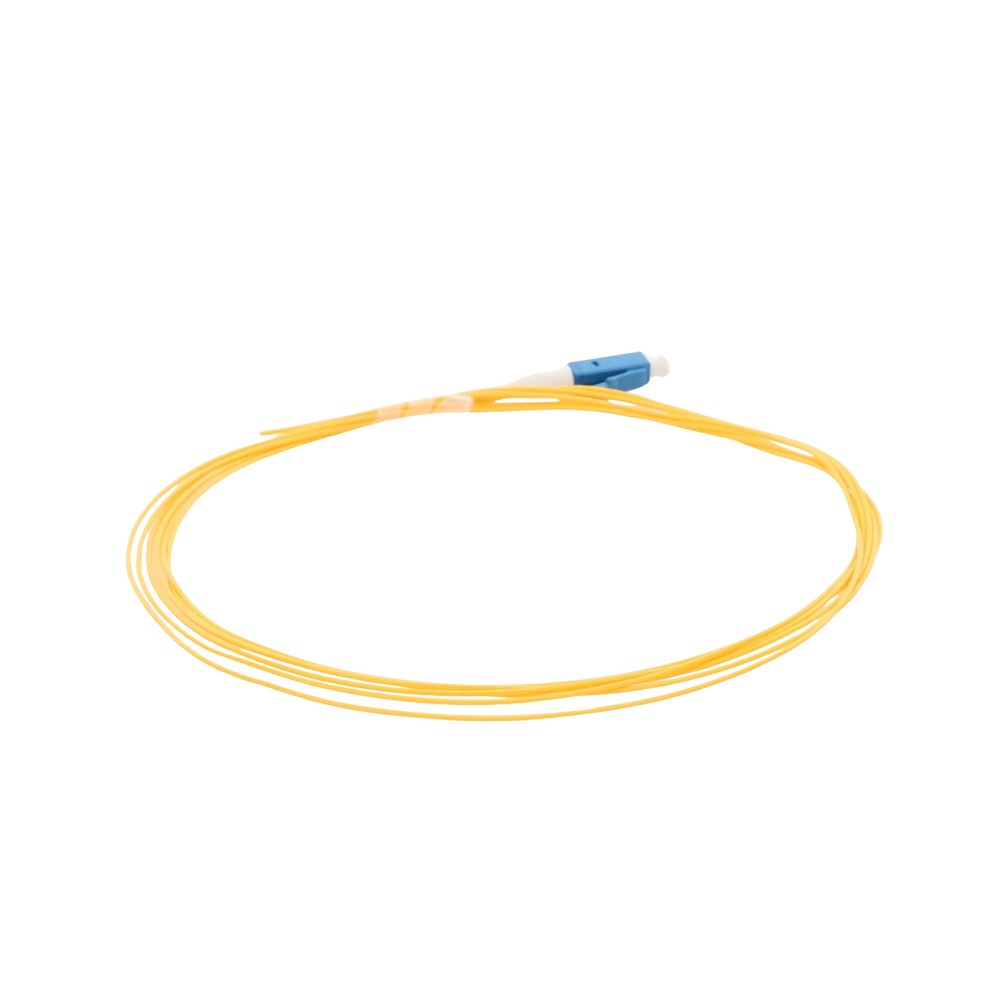 Pigtail de Fibra Óptica Monomodo LC/UPC, simplex de 2 metros