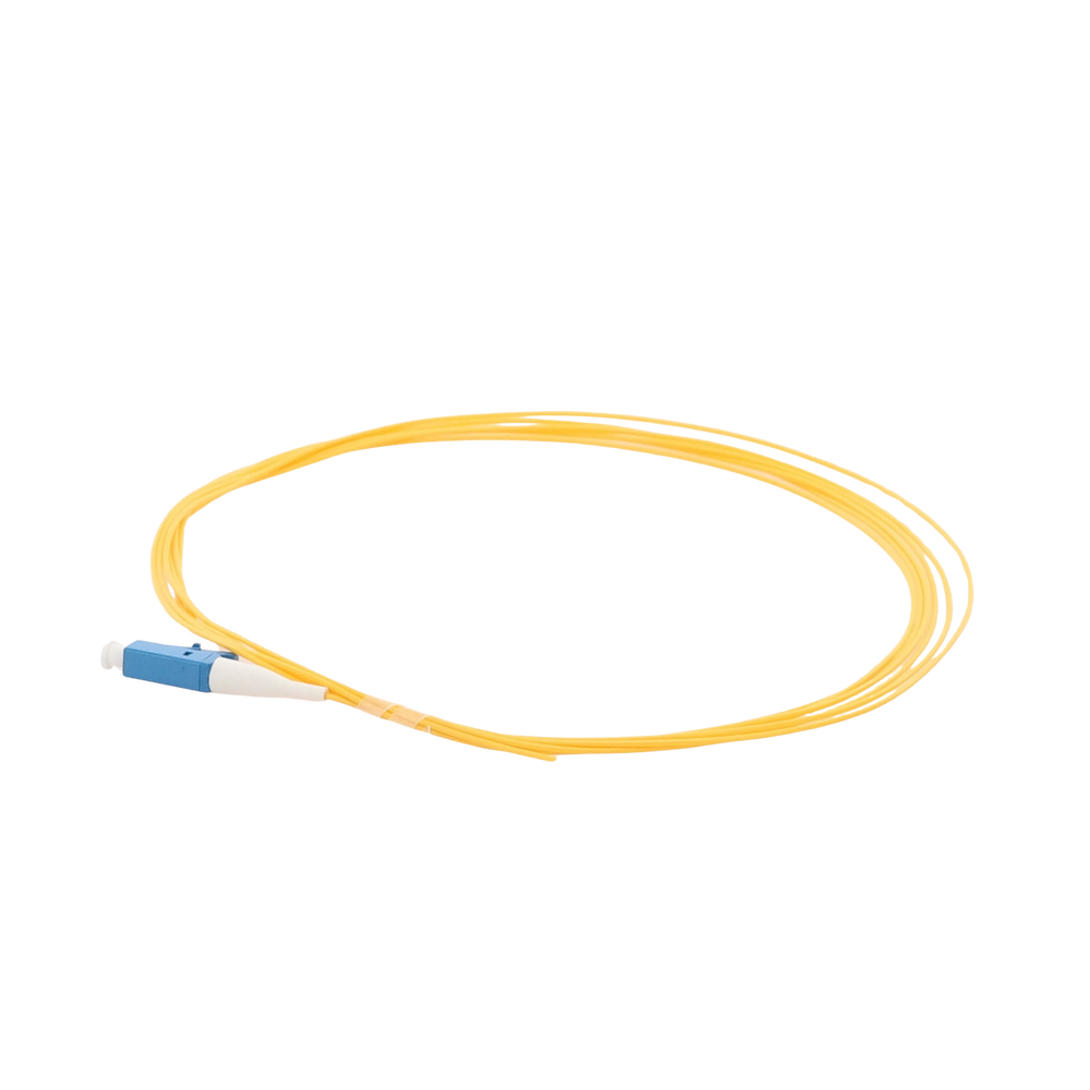 Pigtail de Fibra Óptica Monomodo LC/UPC, simplex de 2 metros