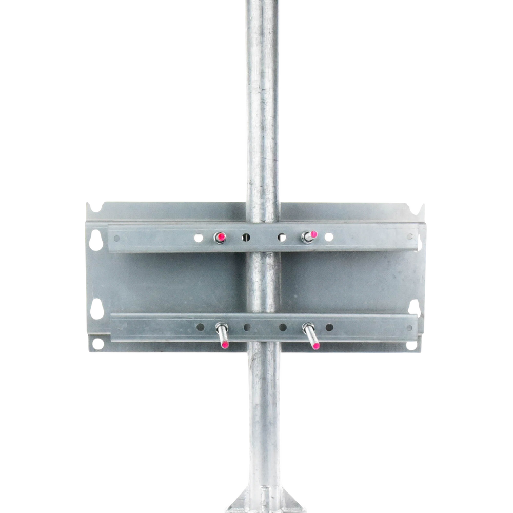 Hardware for fixing to wall, tower or pole compatible with LP-FORTE-09U-R3.