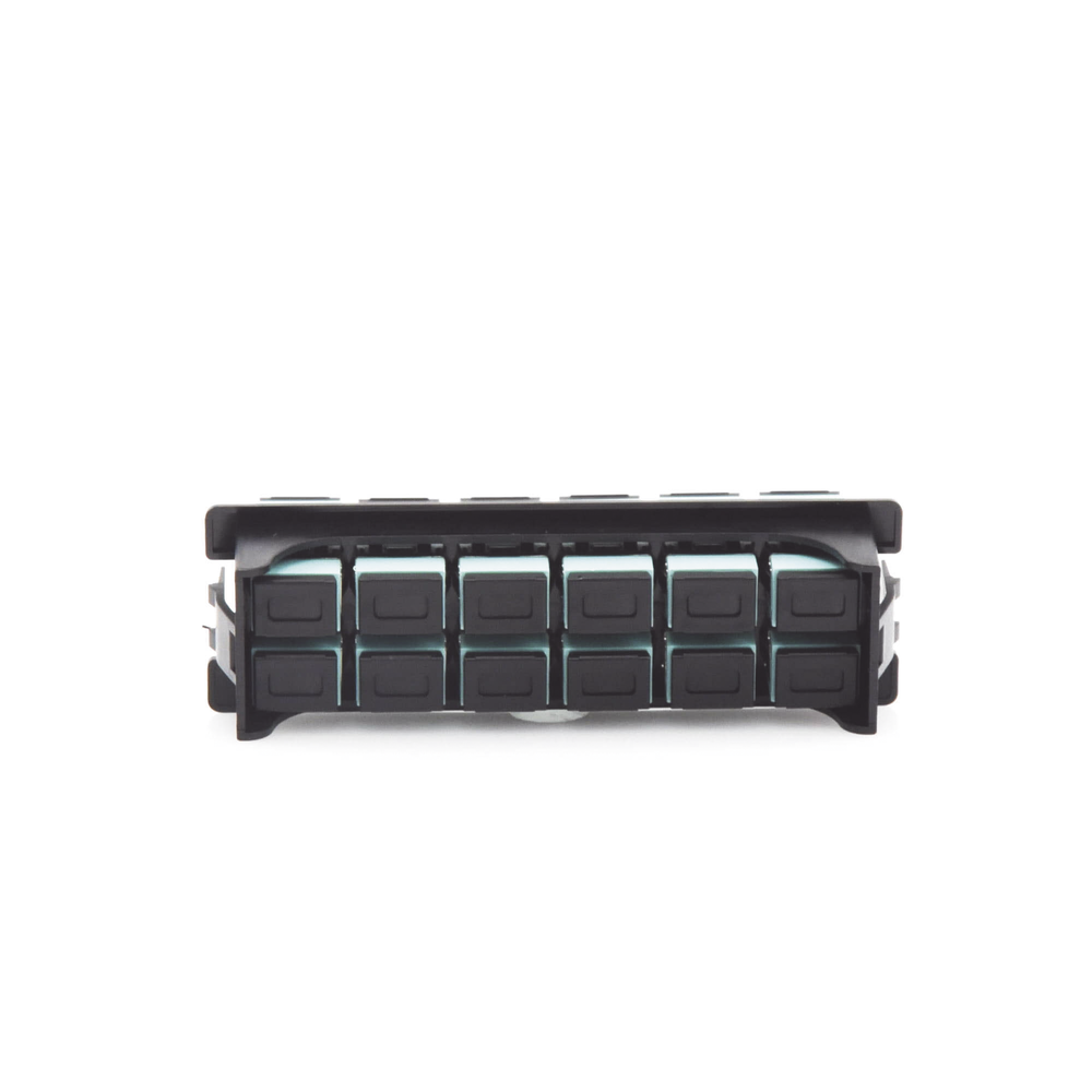 Coupler plate for LP-ODF-8024 Fiber Optic Distributor, includes 12 SC Simplex couplers for Multimode fiber (12 fibers)