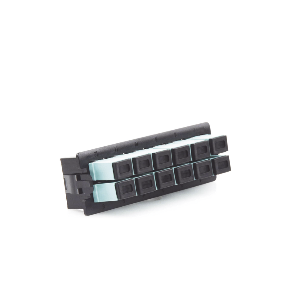 Coupler plate for LP-ODF-8024 Fiber Optic Distributor, includes 12 SC Simplex couplers for Multimode fiber (12 fibers)