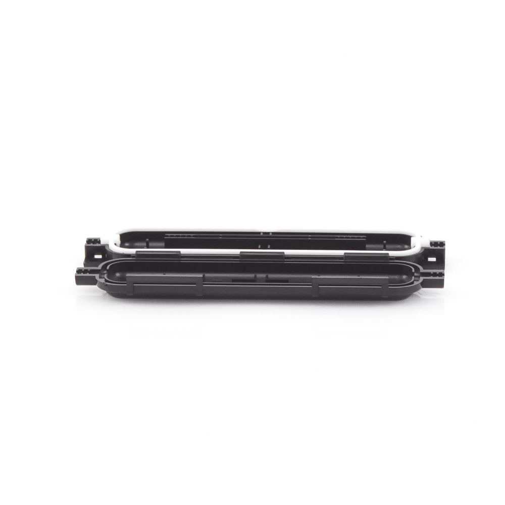 Mini outdoor box with IP65 protection for use with splice sleeves, for splice protection, Includes one sleeve
