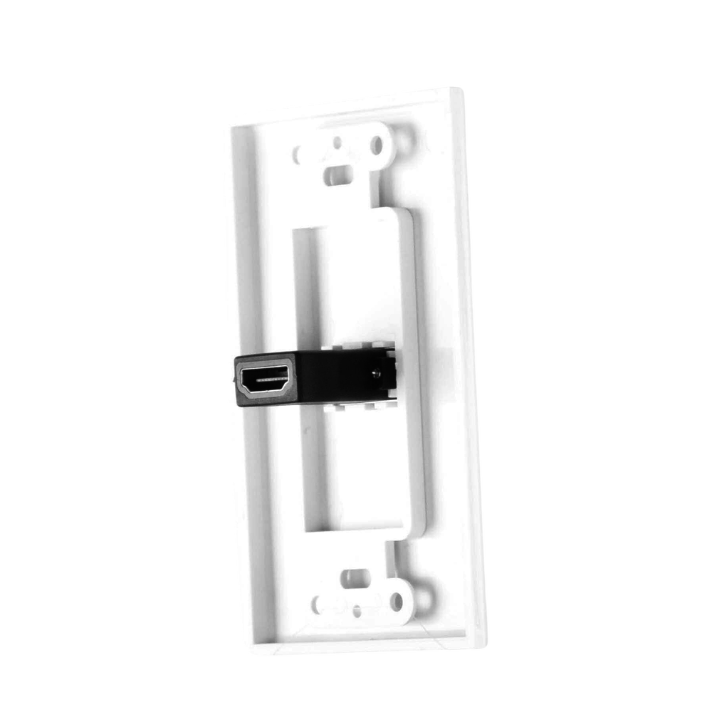 1 Port HDMI Female to Female Wall Plate