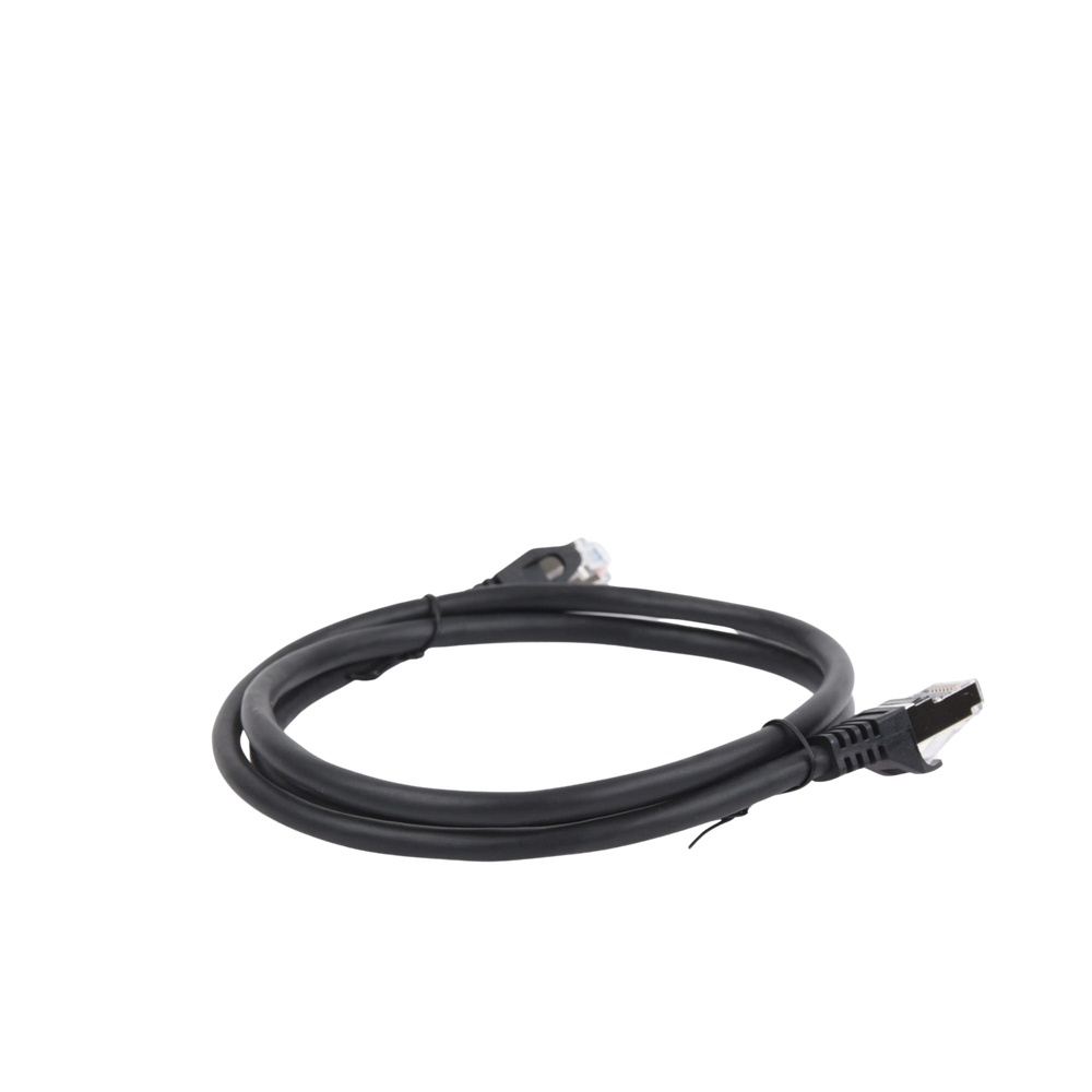 Cable de Parcheo FTP Cat6 - 1.0m. - Negro