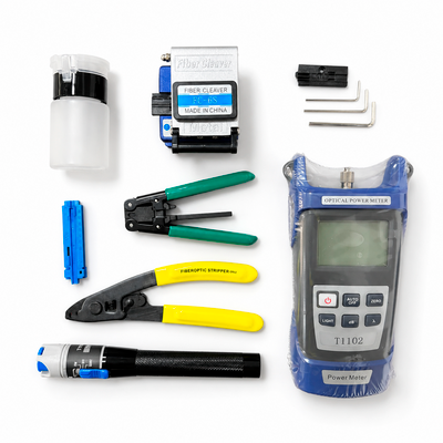 Kit de Herramientas para Terminación de Conectores Mecánicos de Fibra Óptica LinkedPro