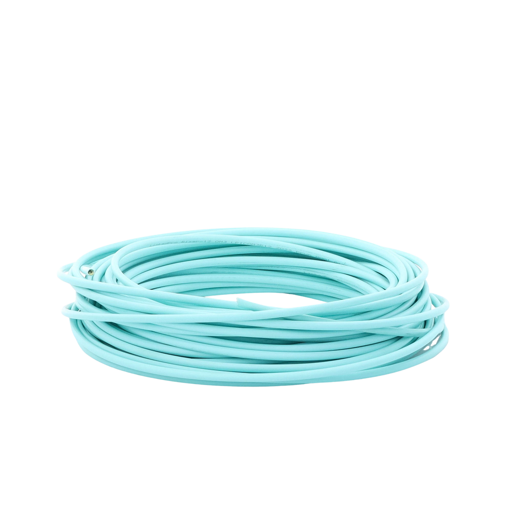 OM3 50/125 Multimode Fiber Optic Cable, 12 Strands, Indoor, Tight Buffer 900µm, OFNR Riser, Dielectric, Price Per Meter
