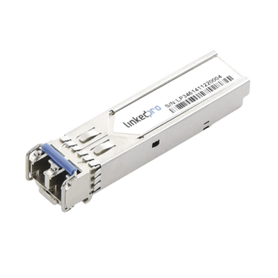 Transceptor Industrial SFP+ (Mini-Gbic) / Monomodo / 10 Gbps de velocidad / Conectores LC Dúplex / Hasta 10 km de Distan