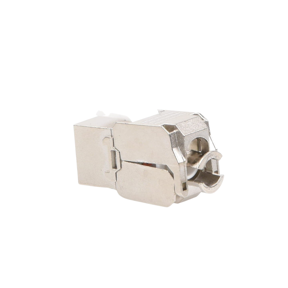 Cat6A Shielded (STP) Toolless Keystone Jack Module for Faceplate