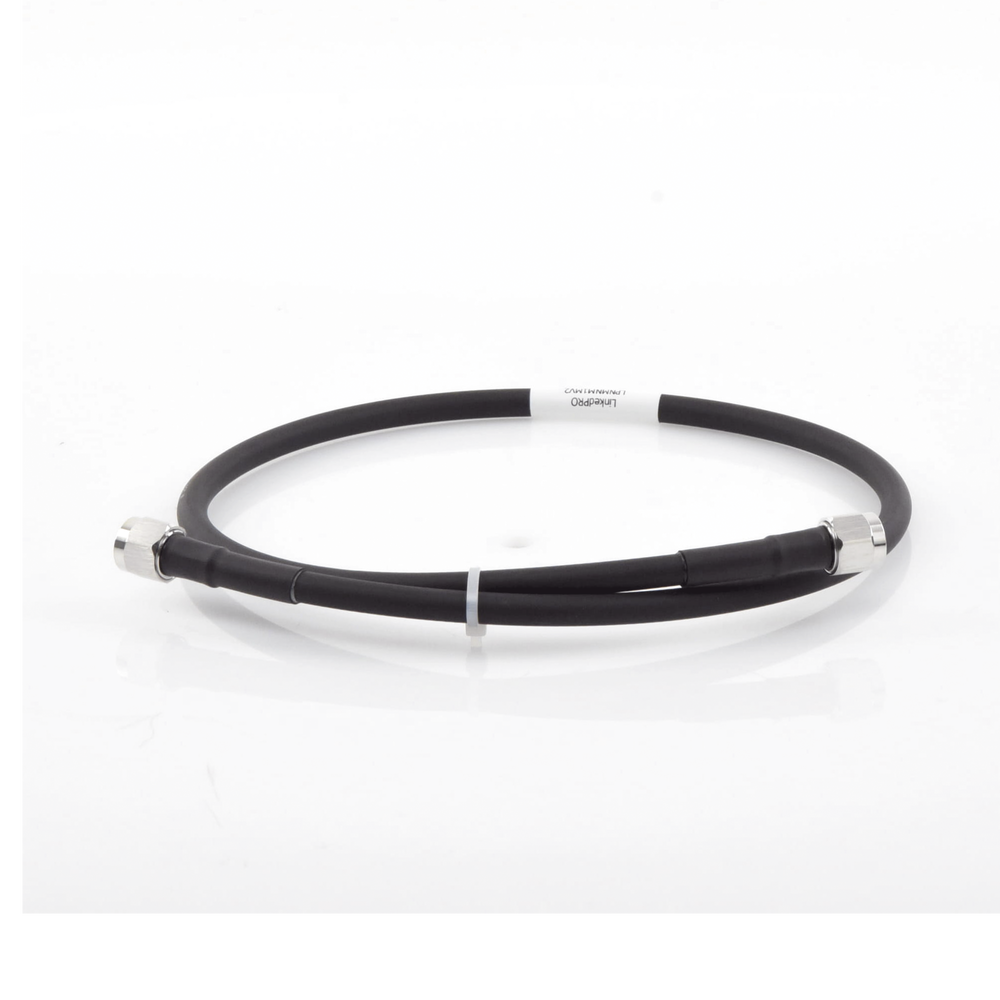Jumper Ultra Flexible de baja pérdida para equipos inalámbricos hasta 7 GHz N-Macho a N-Macho 1 m