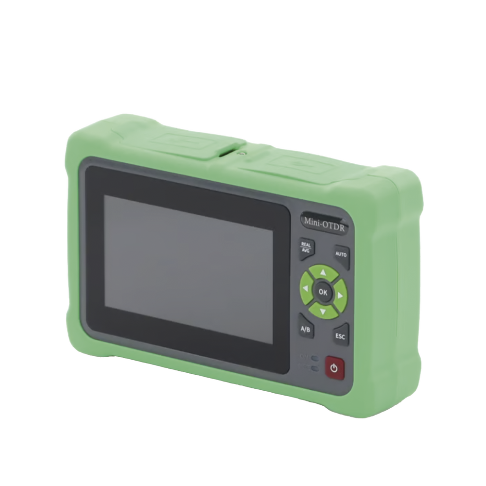 OTDR Touch para Pruebas en los Enlaces de Fibra Óptica / Longitudes de onda  1310nm y 1550nm / Incluye Función VFL / Incluye Función OPM / Incluye Función de Mapeo de cables de Red RJ45 / Recargable