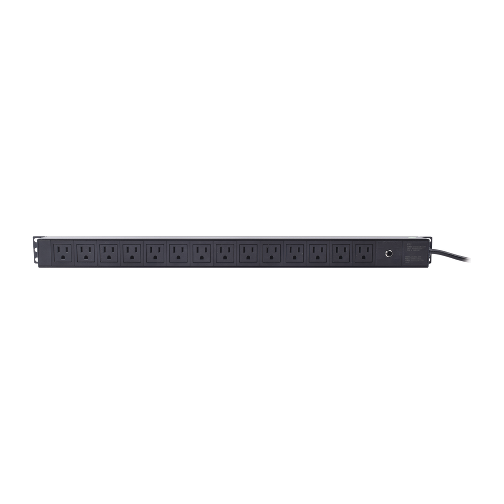 PDU barra multicontactos Vertical con 14 salidas 125V/15A, contactos tipo NEMA