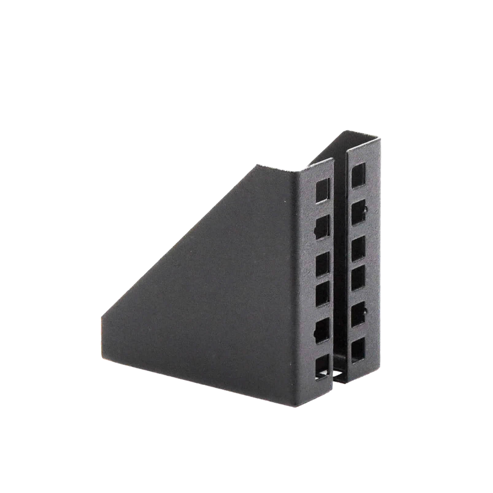 Par de Sujetadores para Instalación de Equipo Rackeable en placa o pared (hasta 2U).