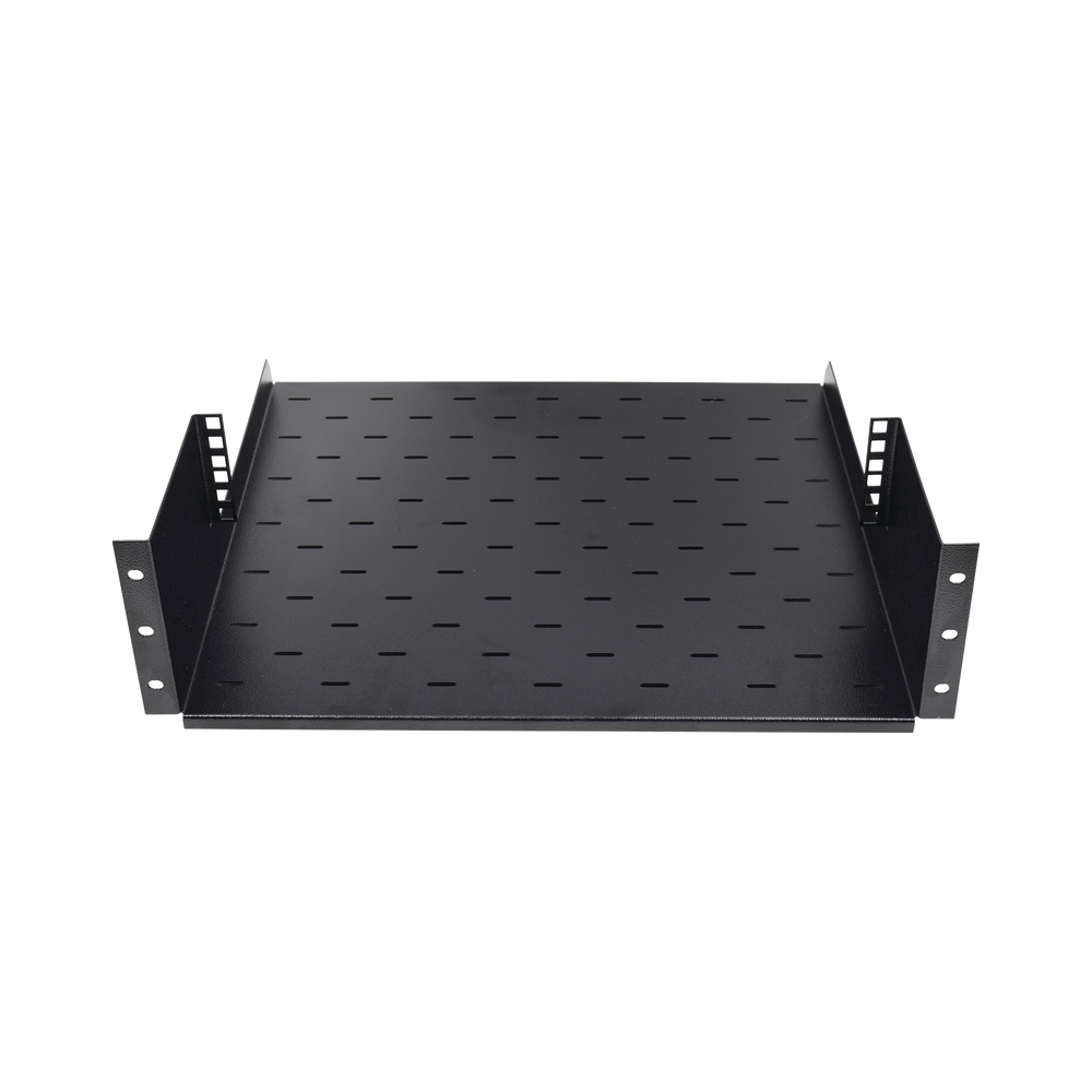 2U 19" Open Wall Mount Rack with 460mm Deep Tray.
