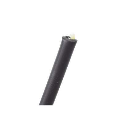 Carrete de Fibra Óptica Aérea redonda (Figura 0) G.657A2 tipo Drop, Monomodo, 1 hilo, forro de 3 mm, Span 80m, Rollo de 