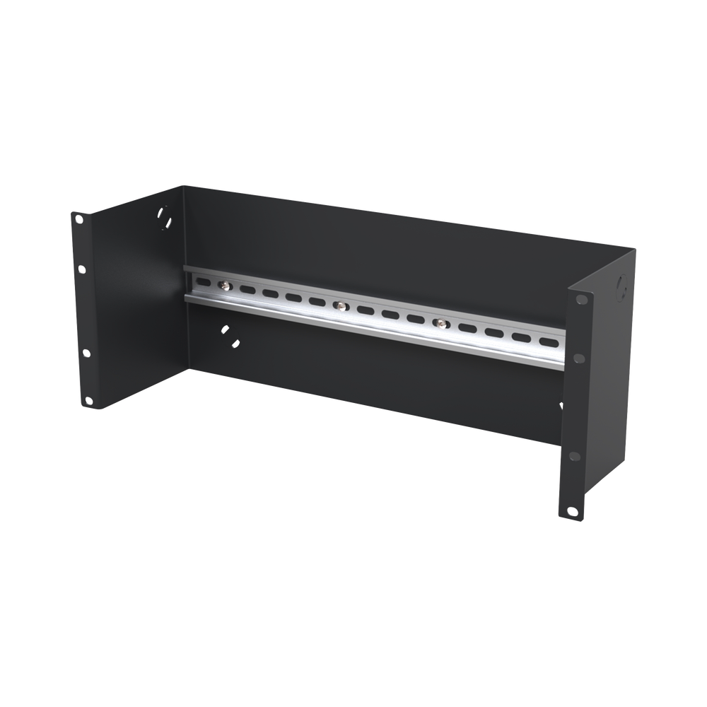 Riel de 35 mm con Soporte para Rack 19" 4UR
