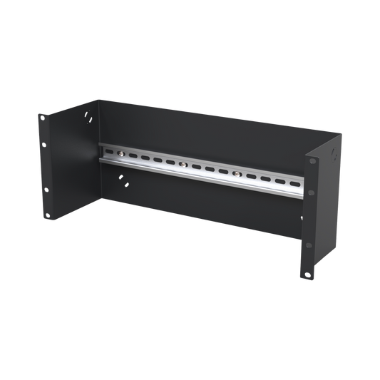 Riel de 35 mm con Soporte para Rack 19" 4UR