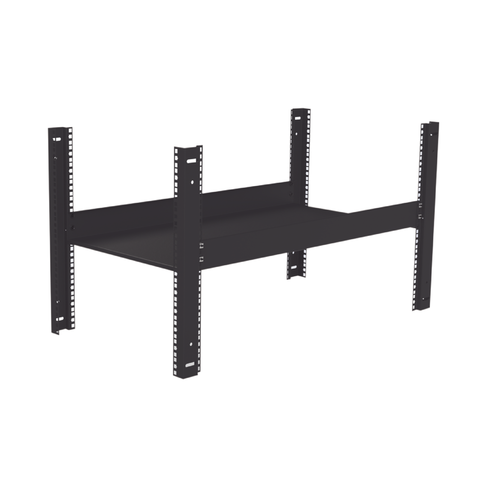 Fixed Side Clamping Tray, 90 cm Deep, 2U. Compatible with LP-60120-XX-UR2