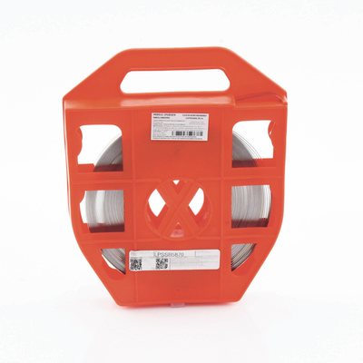 Cinta bandit de Acero Inoxidable 304 de 1/2", 0.70 mm, 30.5 metros para instalaciones de fibra optica