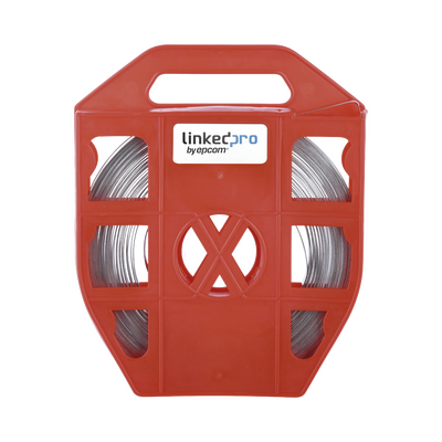 Cinta bandit de Acero Inoxidable 304 de 1/2", 0.70 mm, 30.5 metros para instalaciones de fibra optica