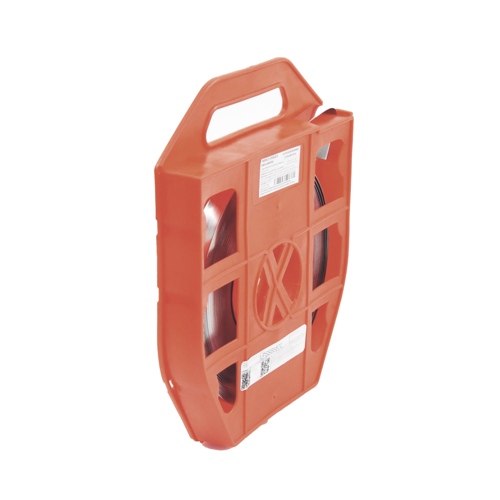 5/8" 304 Stainless Steel Bandit Tape, 0.70 mm, 30.5 meters for fiber optic installations