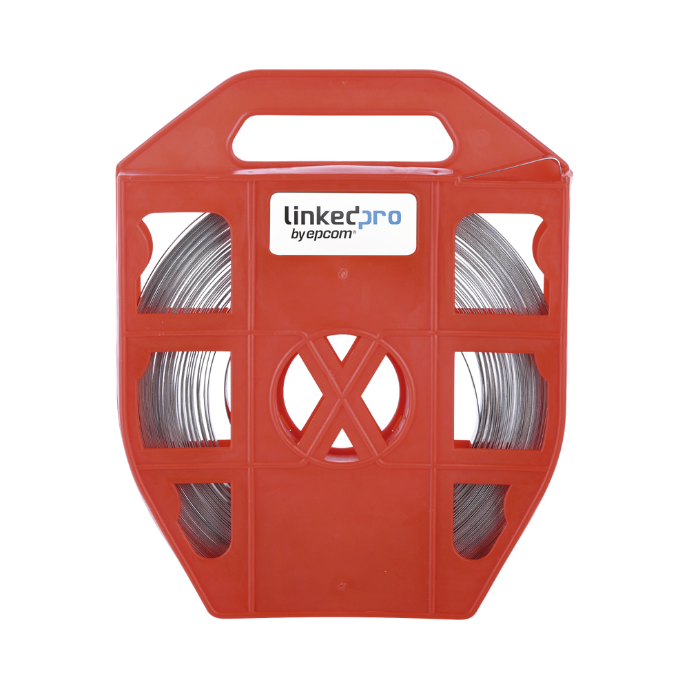Cinta bandit de Acero Inoxidable 304 de 5/8", 0.70 mm, 30.5 metros para instalaciones de fibra optica 