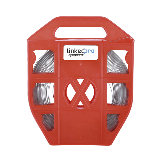 Cinta bandit de Acero Inoxidable 304 de 5/8", 0.70 mm, 30.5 metros para instalaciones de fibra optica 